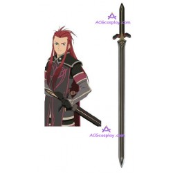 Tales of the abyss Asch sword wood made cosplay props