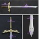 Rozen Maiden Suigintou Mercury Lamp sword blade cosplay props