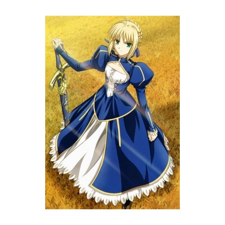 Fate Stay Night Saber cosplay wig
