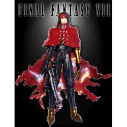 Final Fantasy VII 7 Vincent Valentine cosplay wig