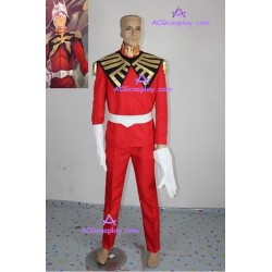 Gundam Seed Char Aznable Uniform Cosplay Costume