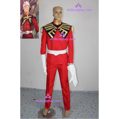 Gundam Seed Char Aznable Uniform Cosplay Costume