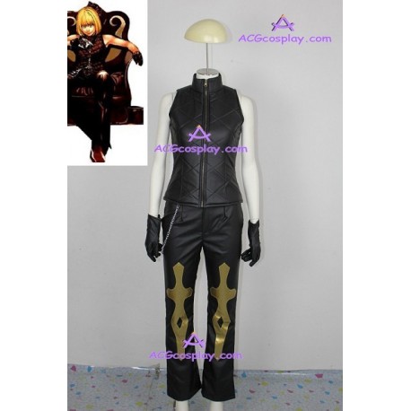 Death Note Mello Cosplay Costume leather made