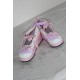 Princess shoes pink bowknot lolita shoes boots cosplay shoes