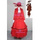 Kuroshitsuji Black Butler Madam Red Angelina Dalles cosplay costume