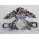 Assassin's Creed II Ezio front badge and two hidden swords pvc made