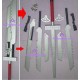 FF7 Final Fantasy 7 Cloud Strife Blade sword combined style 52inch