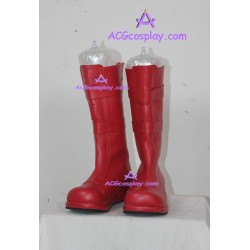 Lolita shoes lolita boots red boots leatherette made