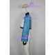 Rock Howard's jacket cosplay costume blue leatherette include gloves