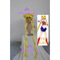 Sailor Moon Usagi Tsukino lemon yellow cosplay wig 110cm