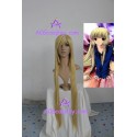 Chobits Chi Cosplay Wig golden color 39inch 100cm