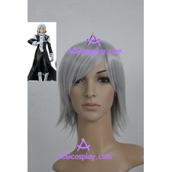 D.Gray-man Allen Walker Cosplay Wig greyish white