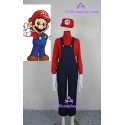 Super Mario Bros Mario cosplay costume and hat