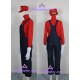 Super Mario Bros Mario cosplay costume and hat