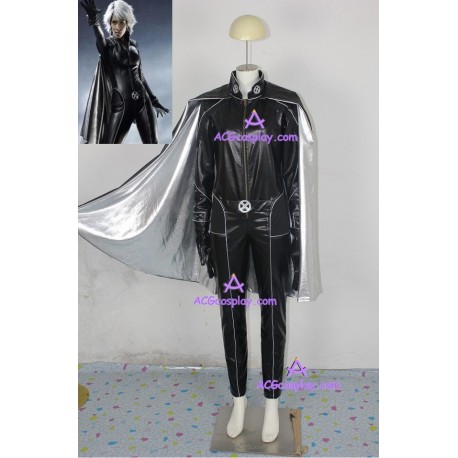 X-Men storm cosplay costume leatherette made