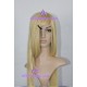 Tangled Rapunzel cosplay wig  59inch blond light golden wig