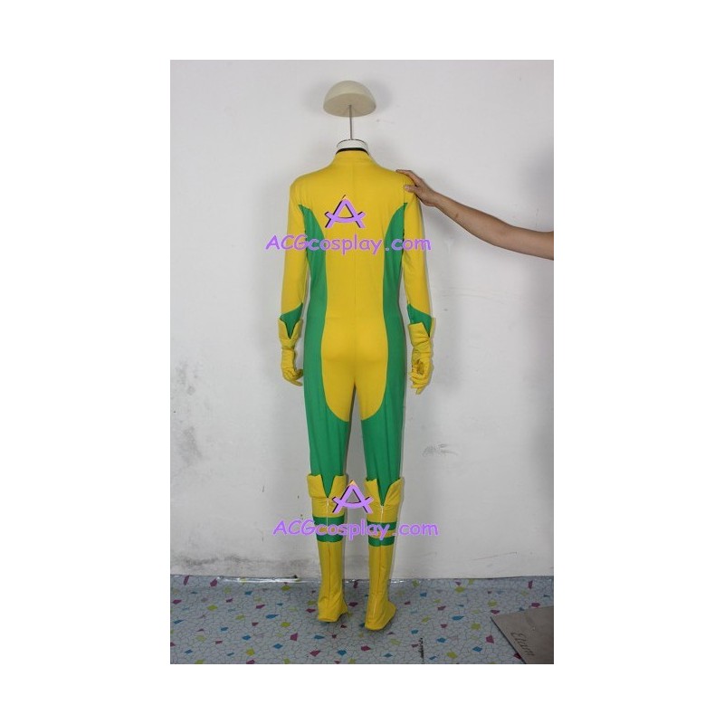 Xmen Rogue cosplay costume jump suit style