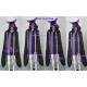 BlazBlue Taokaka cosplay black version whole set incl.claws props and led light eyes