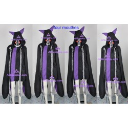 BlazBlue Taokaka cosplay black version whole set incl.claws props and led light eyes