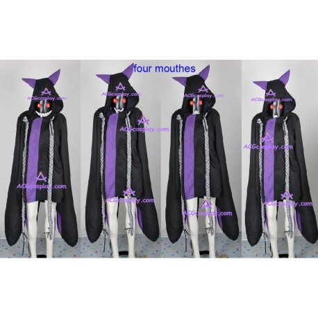 BlazBlue Taokaka cosplay black version whole set incl.claws props and led light eyes