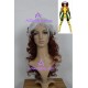 X-men Rogue cosplay wig 17inch curly wig cosplay wig