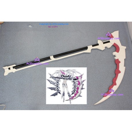 White Rock Shooter Cosplay Scythe cosplay prop can be disassembled