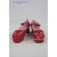 commissioned Lolita shoes 2.8inch heel red lolita shoes