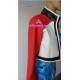 Rock Howard's jacket cosplay costume red leatherette include gloves