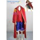 One Pieces Monkey D. Luffy cosplay costume velvet made