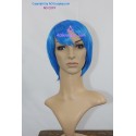 Kingdom Hearts Birth By Sleep Aqua cosplay wig short blue wig