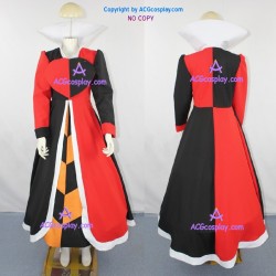 Alice in the Wonderland Queen of Hearts  Cosplay Costume