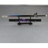 Sword Art Online Kirito black sword cosplay prop all wood made incl.wood support
