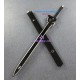 Sword Art Online Kirito Black Sword Cosplay Prop ALL WOOD made incl.wood support