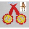 Final Fantasy X 10 Rikku Double flywheel weapon cosplay props