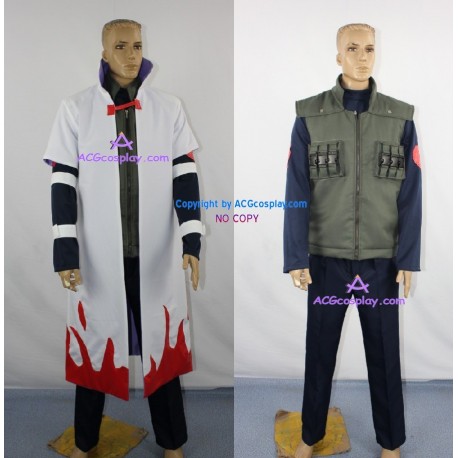 Naruto 4th Hokage Minato Namikaze Cosplay Costume