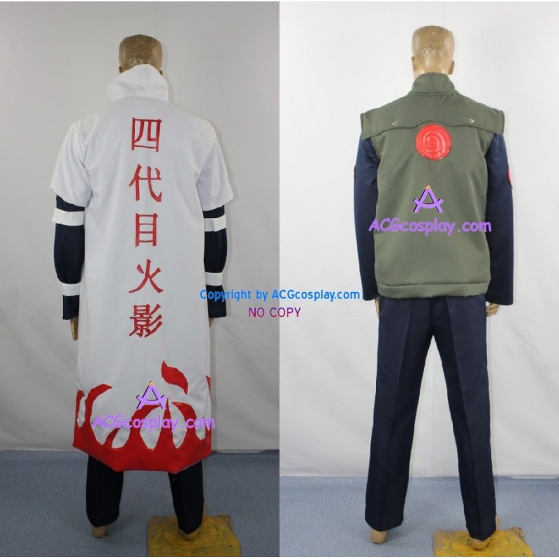 Naruto Fourth Hokage 1 Traje Cosplay