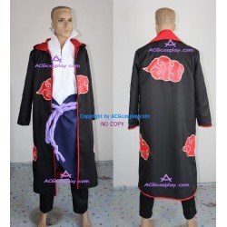 Naruto Akatsuki Sasuke Uchiha Cosplay Costume