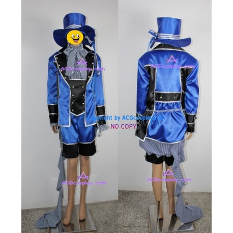 Black butler Kuroshitsuji Ciel Phantomhive with hat cosplay costume ACGcosplay