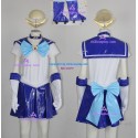 Sailor Moon Sailor Mercury Ami Mizuno Cosplay Costume include props accessories