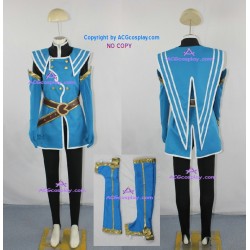 Tales of the Abyss Jade Curtiss Cosplay Costume include boots cover and belt prop