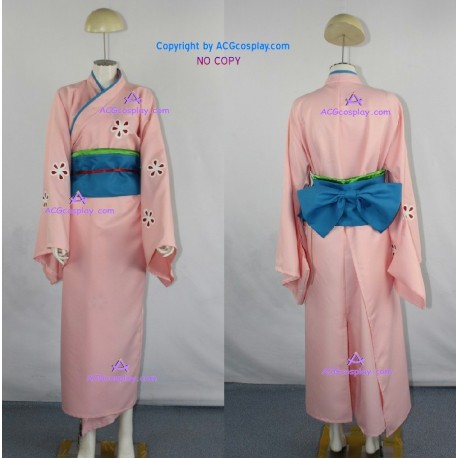 Gintama Tae Shimura Cosplay Costume kimono costume