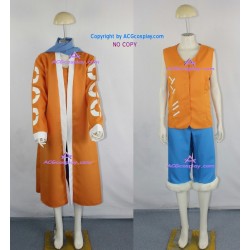 One Piece Monkey D. Luffy cosplay costumes include outer cape and straw hat
