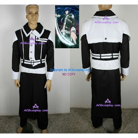 D.Gray-Man Kanda Yuu cosplay costume