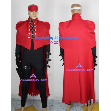 Final Fantasy 7 VII Vincent Valentine Cosplay Costume