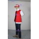 pokemon Ash Ketchum cosplay Costume include cap red costume version