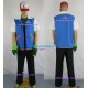 Pokemon Ash Ketchum Cosplay Costume include cap