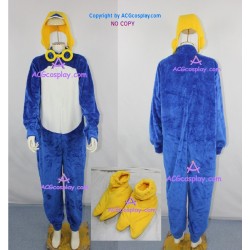 Pororo the Little Penguin Pororo cosplay Costume include glasses prop