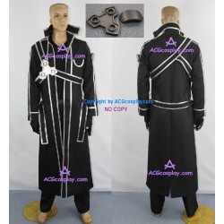 Sword Art Online Kirito Cosplay Costume incl gloves and buckle prop good quality