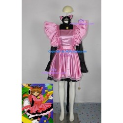 Cardcaptor Sakura Sakura Kinomoto Cosplay Costume include petticoat make skirt stick out ACGcosplay