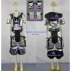 Kingdom Hearts 2 Sora cosplay costume silver sora costume include necklace prop and gloves
